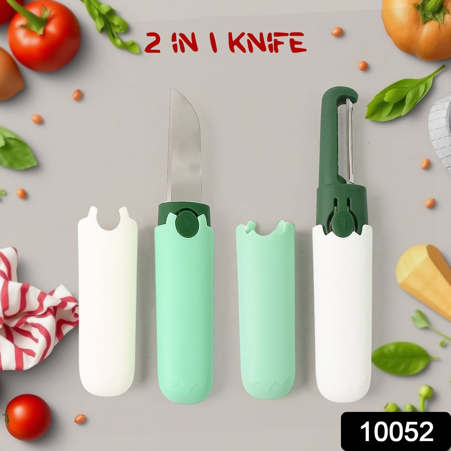 2-in-1 Multifunctional Knife & Sawtooth Peeler for Fruits and Vegetables 2-in-1 Multifunctional Knife & Sawtooth Peeler for Fruits and Vegetables